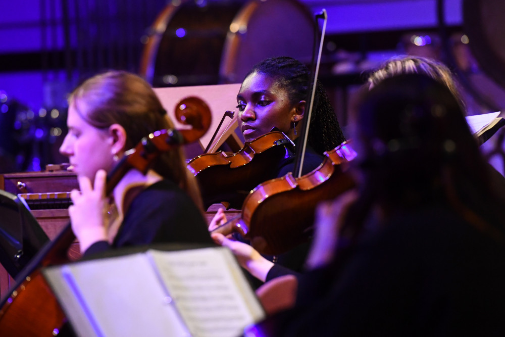 Cardiff University Students performing at St Augustine's, Penarth