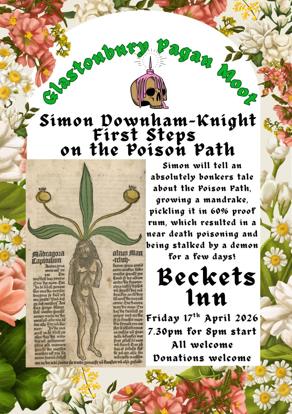 Glastonbury Pagan Moot: Simon Downham-Knight First Steps on the Poison Path