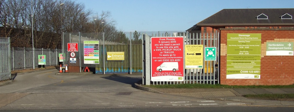 Stevenage Recycling Centre 