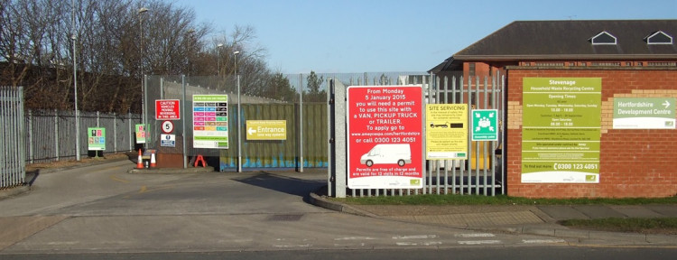 Stevenage Recycling Centre 