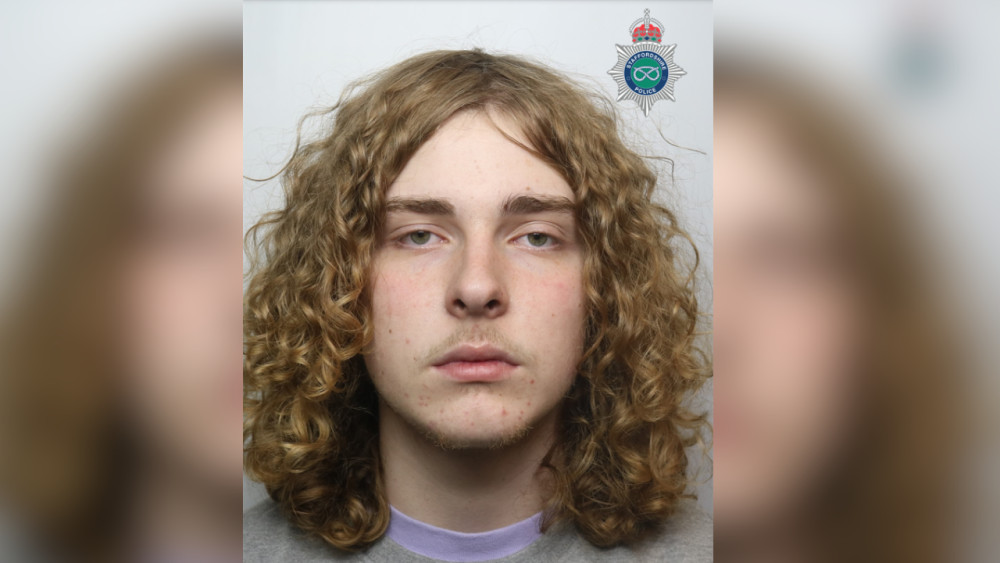 Harley Hough was sentenced at Stoke-on-Trent Crown Court yesterday (image via Staffordshire Police)