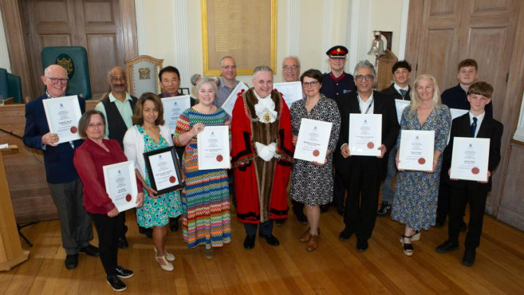 The Mayor of Kingston's annual Community Awards took place on Friday, 10 April (Credit: Kingston Council)