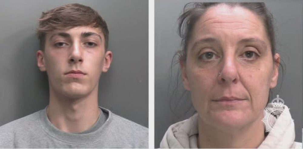 Kaylem Longhurst, 18, of Nantwich, has been jailed for 14 months, with mum, Terry Fellows, sentenced to 26 months in custody (Photo: North Wales Police). 