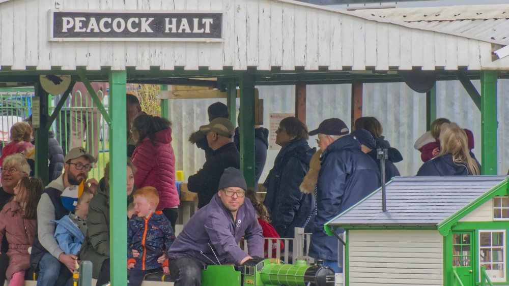 Railway enthusiasts and families enjoyed a fun afternoon as the much-loved Peacock Railway held its first Public Running Day of 2026 on Sunday 12 April (Photo: Supplied).