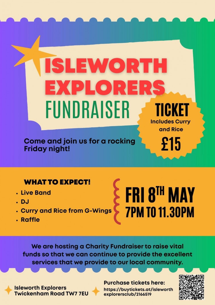 Isleworth Explorers Club charity Fundraiser