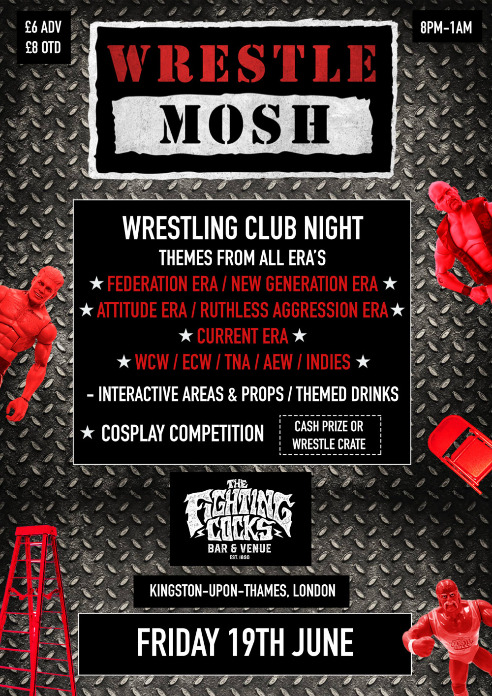 Wrestlemosh Club Night