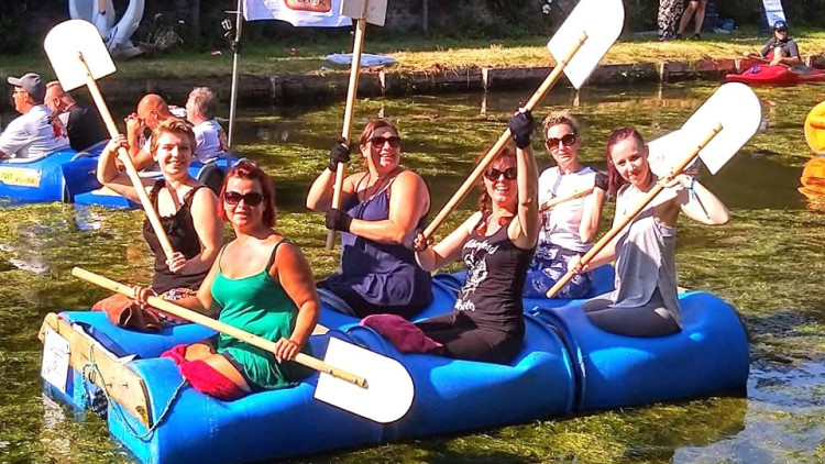 Wells Moat Boat Race is saved as volunteers join in to support the August Bank Holiday event, with Wells Lions Club and City Council backing it.