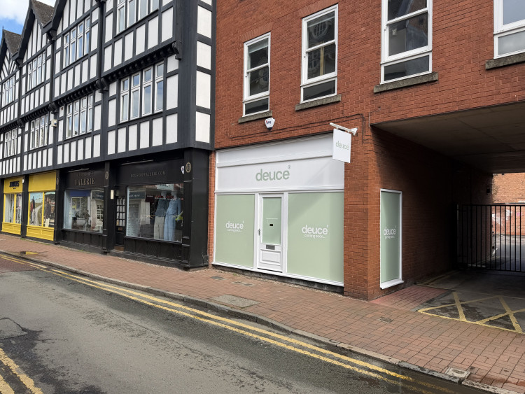 Deuce opens its doors at 5 Hospital Street, Nantwich, on Friday 17 April (Photo: Ryan Parker).