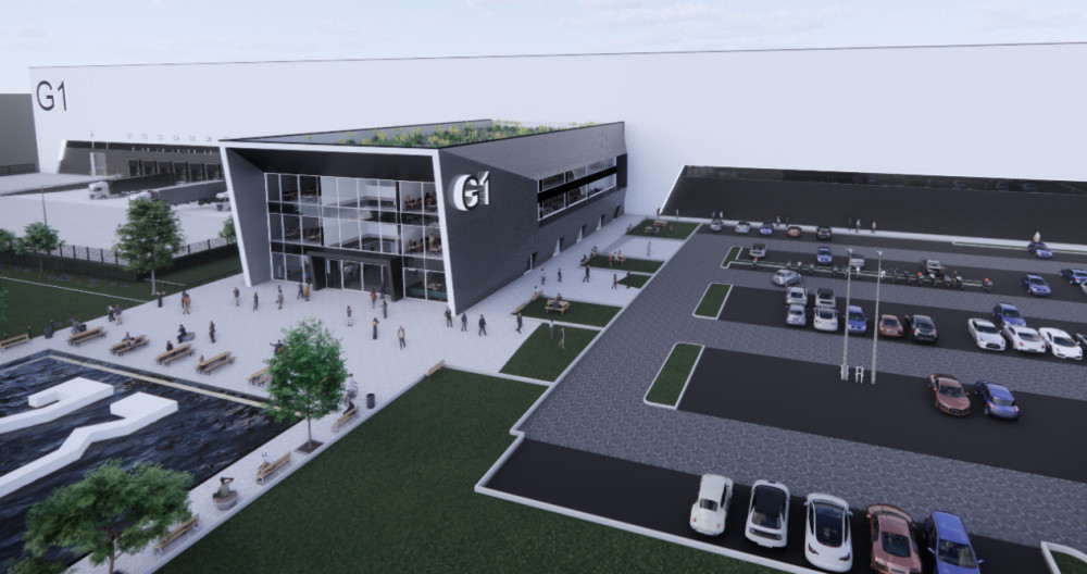 Plans for a major new Gigafactory at Coventry Airport have moved forward (image via planning application)