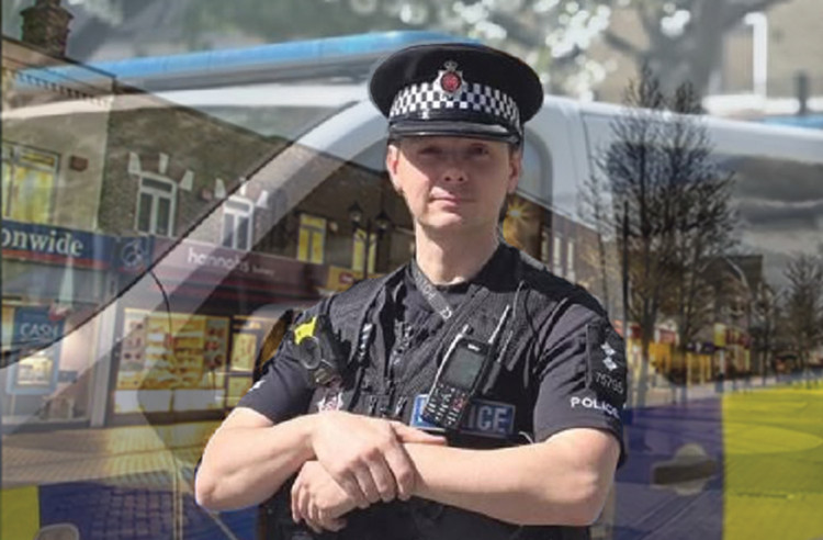 Neighbourhood Policing Inspector Dan Selby says policing Grays High Street remains a priority