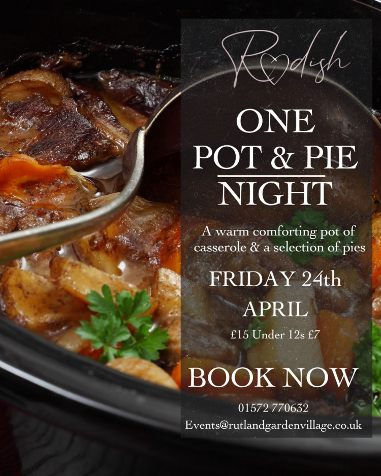 Pie and one pot night