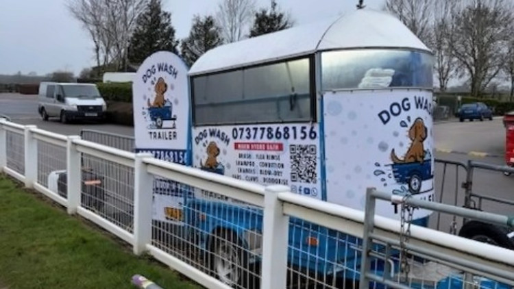 Councillors will make a decision on Dog Wash Trailer's licence application next week (image via WDC report)