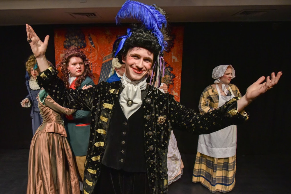 Youth Action Theatre's production of 'Tartuffe' is running at Hampton Hill Theatre until 18 April (Credit: Handwritten Photography)