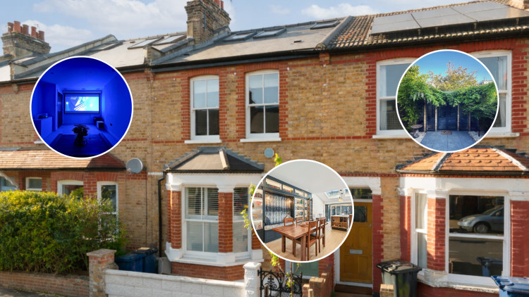 This week's Ealing property of the week is a stunning three-bedroom home on Salisbury Road, Northfields (credit: Leslie & Co).