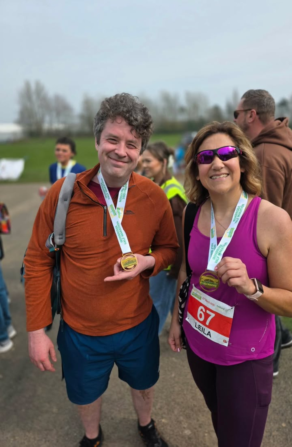 Leila Evans has run half marathons before but never a full marathon. (Photo: Leila Evans)