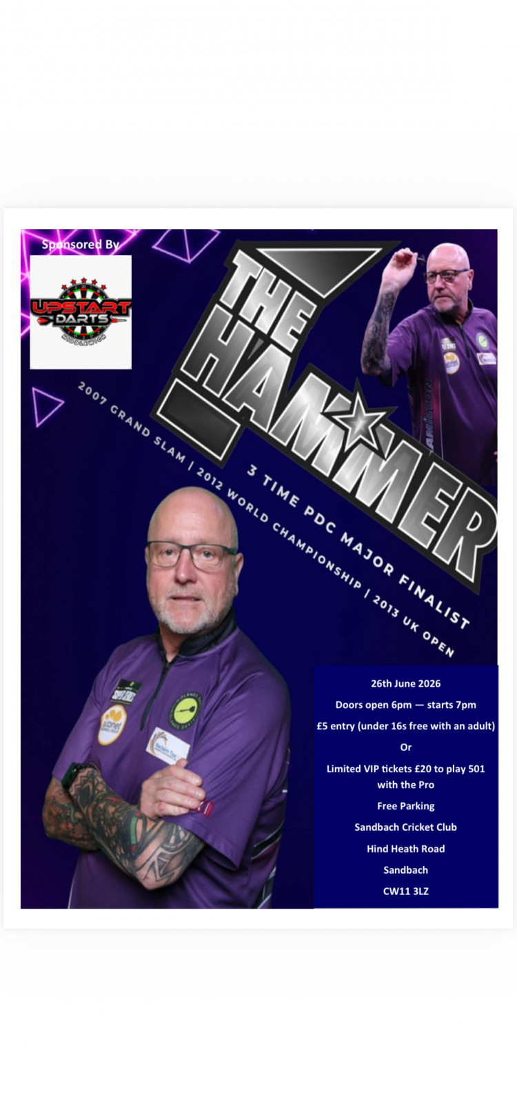 Darts exhibition 