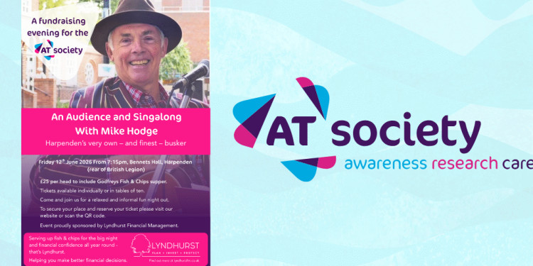 Mike Hodge – affectionately known as the Harpenden Busker