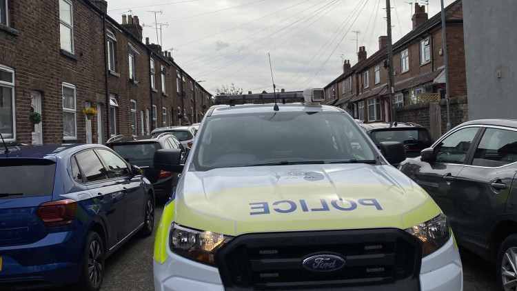 In Macclesfield, 24 vehicles were stopped under Section 163 of the Road Traffic Act (Credit: Cheshire Police)