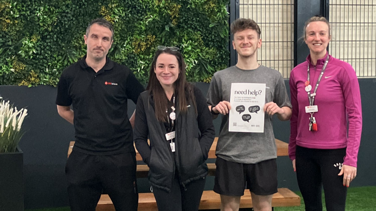 Life Leisure - which runs sports facilities and gyms across Stockport - has become the first UK leisure centre to launch 'Ask for Angela' (Image supplied)