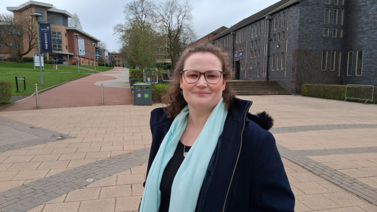Dr Muriel Desbois is a molecular neuroscientist in Keele's School of Life Sciences (image via Keele)