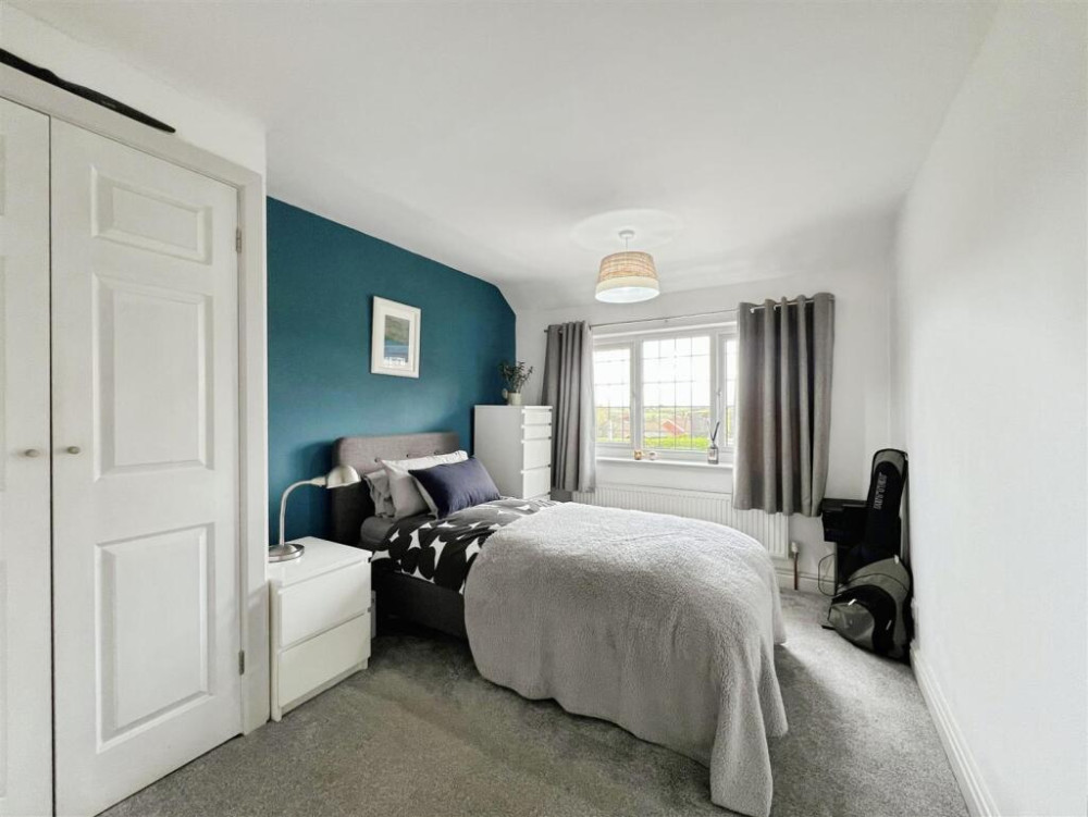 One of four bedrooms (Credit: Stephenson Browne)