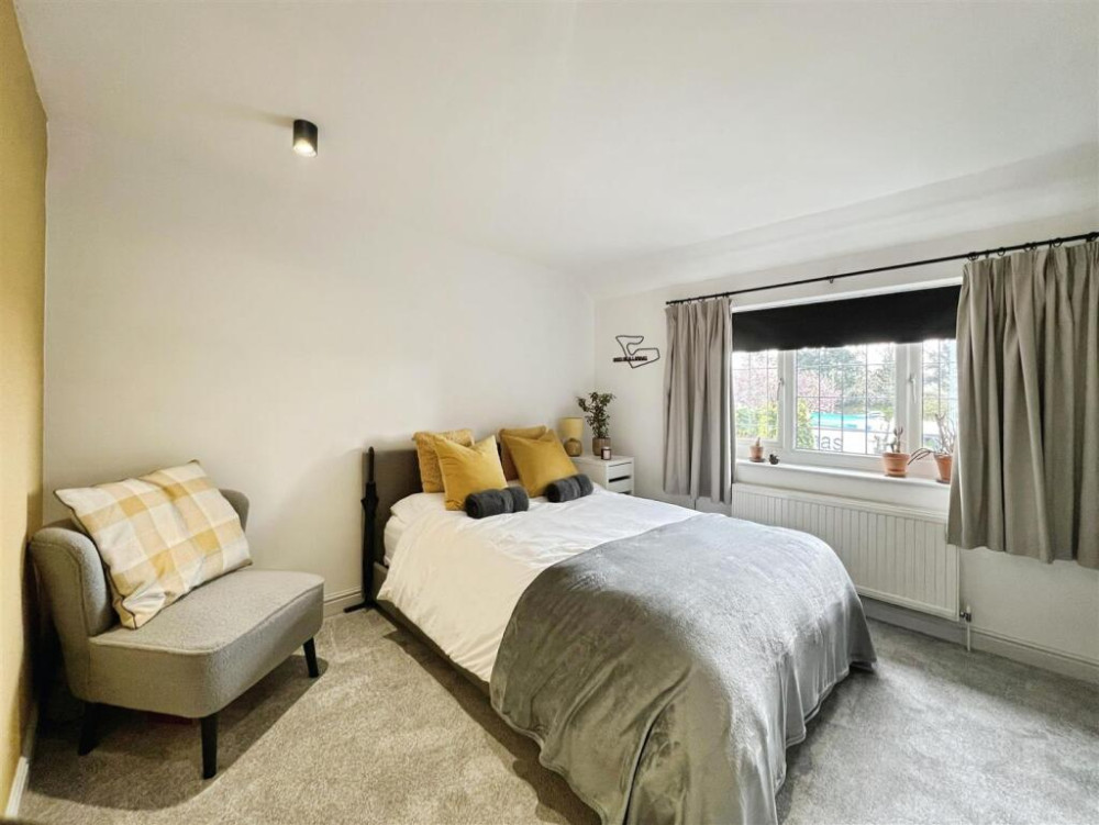 One of four bedrooms (Credit: Stephenson Browne)