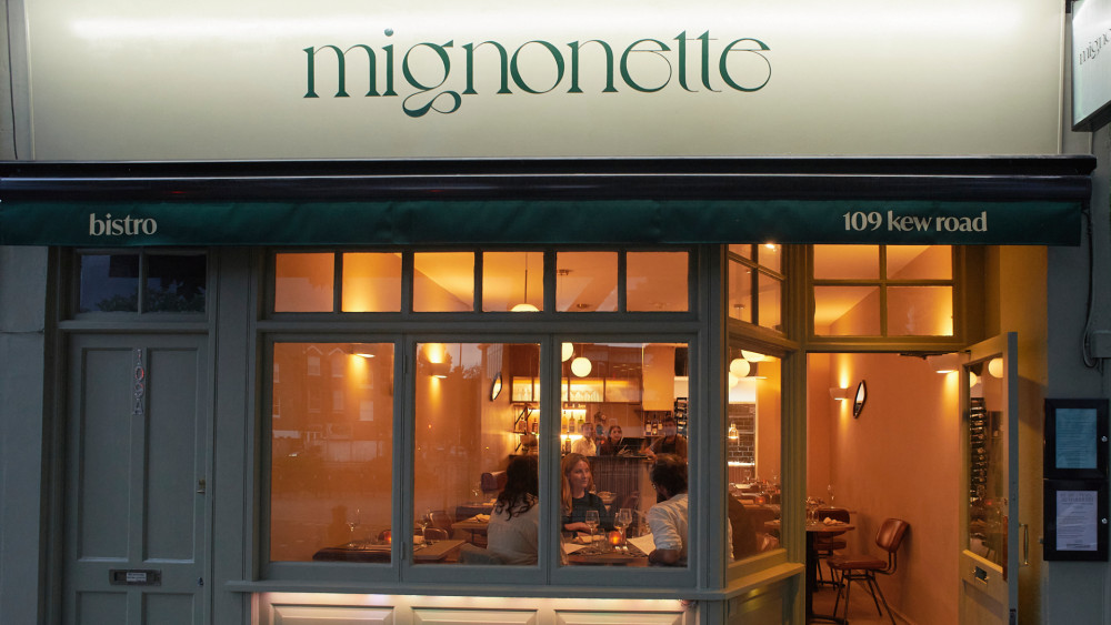 Mignonette Bistro on Kew Road is set to shut for a short period from next week (credit: Mignonette Bistro).