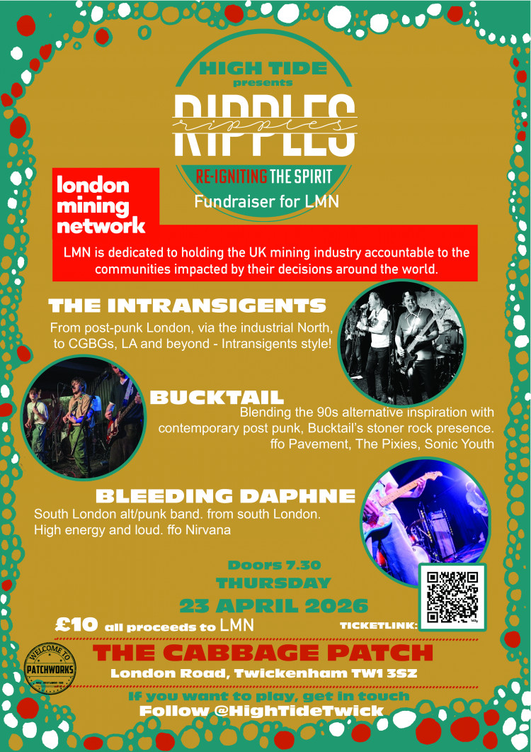 High Tide Ripples ~ The Intransigents / Bucktail / Bleeding Daphne