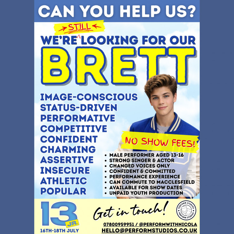 Open Casting for 13 JR.!