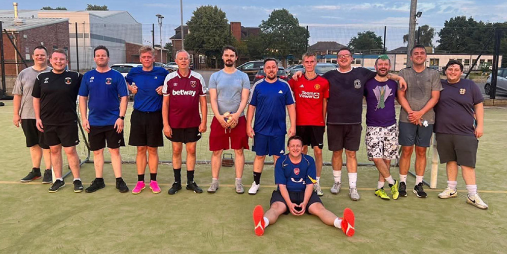 Participants on one of the fitness courses run by Grays Athletic