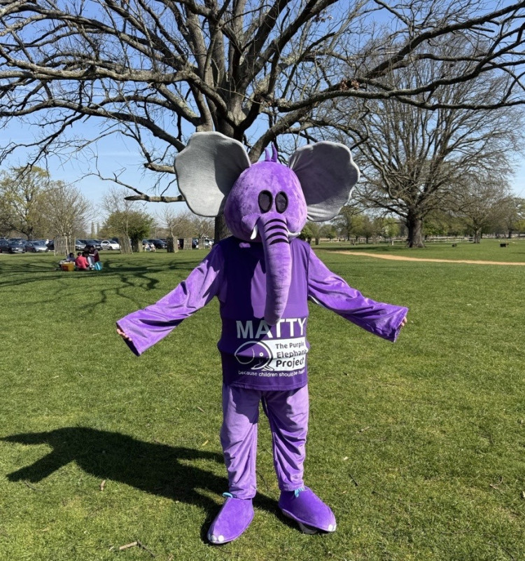 Matthew training in Bushy Park (Image supplied)