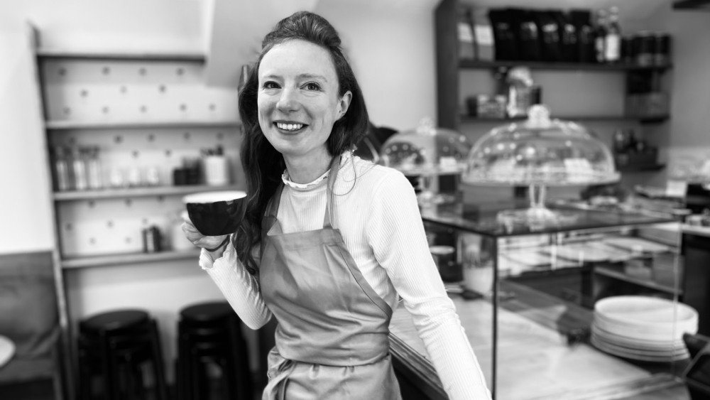 Beth Lomas and her partner Tim have opened a new cafe in Bollington (Credit: Supplied)