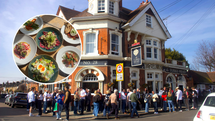 The Turk's Head Twickenham say its new menu is all about 'light, fresh and seasonal ingredients' (credit: Nub News & The Turk's Head Twickenham).