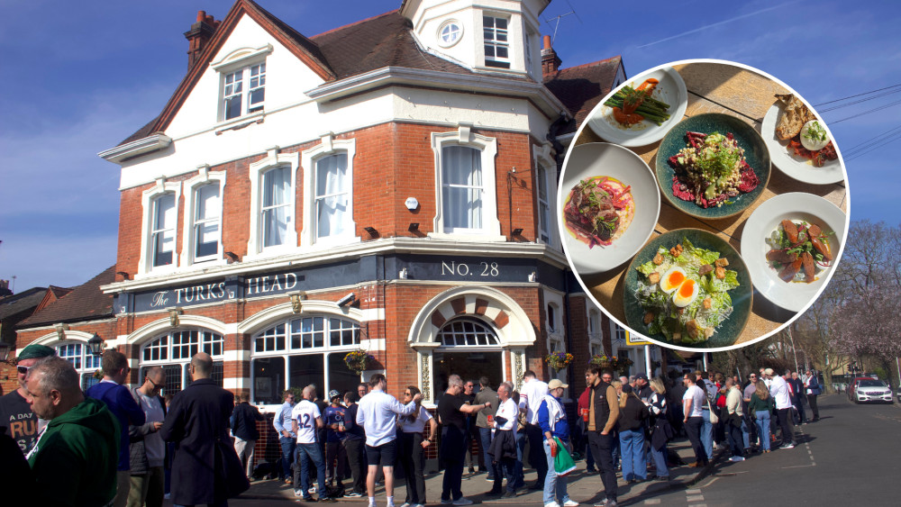 The Turk's Head Twickenham say its new menu is all about 'light, fresh and seasonal ingredients' (credit: Nub News & The Turk's Head Twickenham).