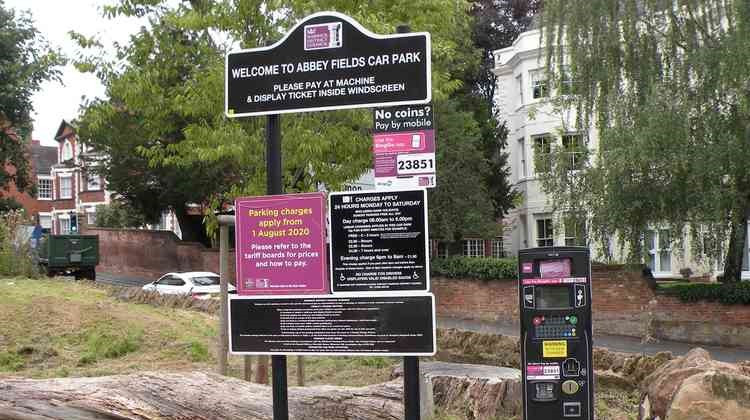 Councillors fear Abbey Fields car park will not be able to cope with an increased demand after the opening of the new pools (image by Nub News)