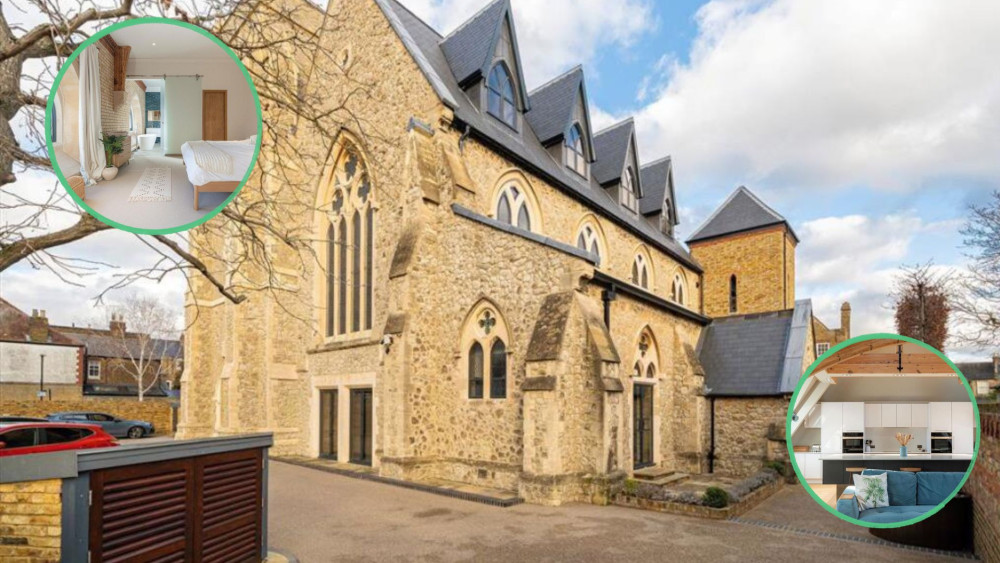 The property is located on Station Road, Teddington (Credit: Dexters)