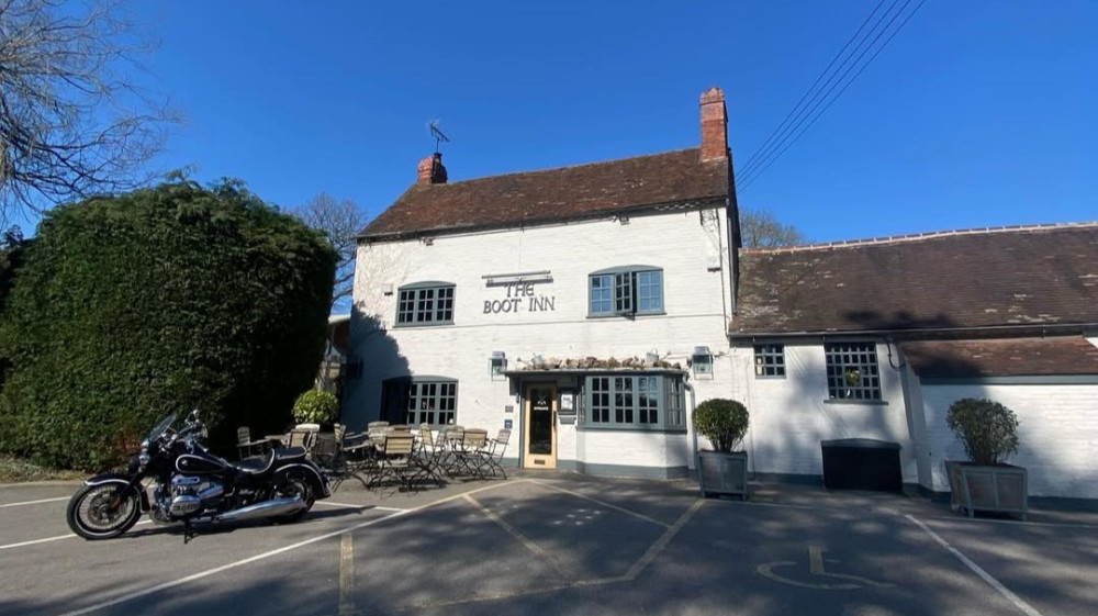 The Boot Inn has been shortlisted at the National Pub & Bar Awards (image via The Boot Inn)