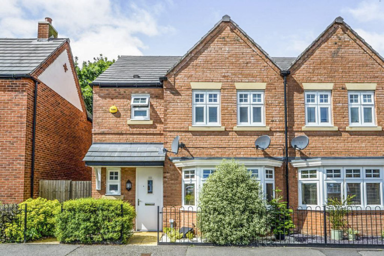 The property also offers a garage and off-road parking (Thornley Groves)