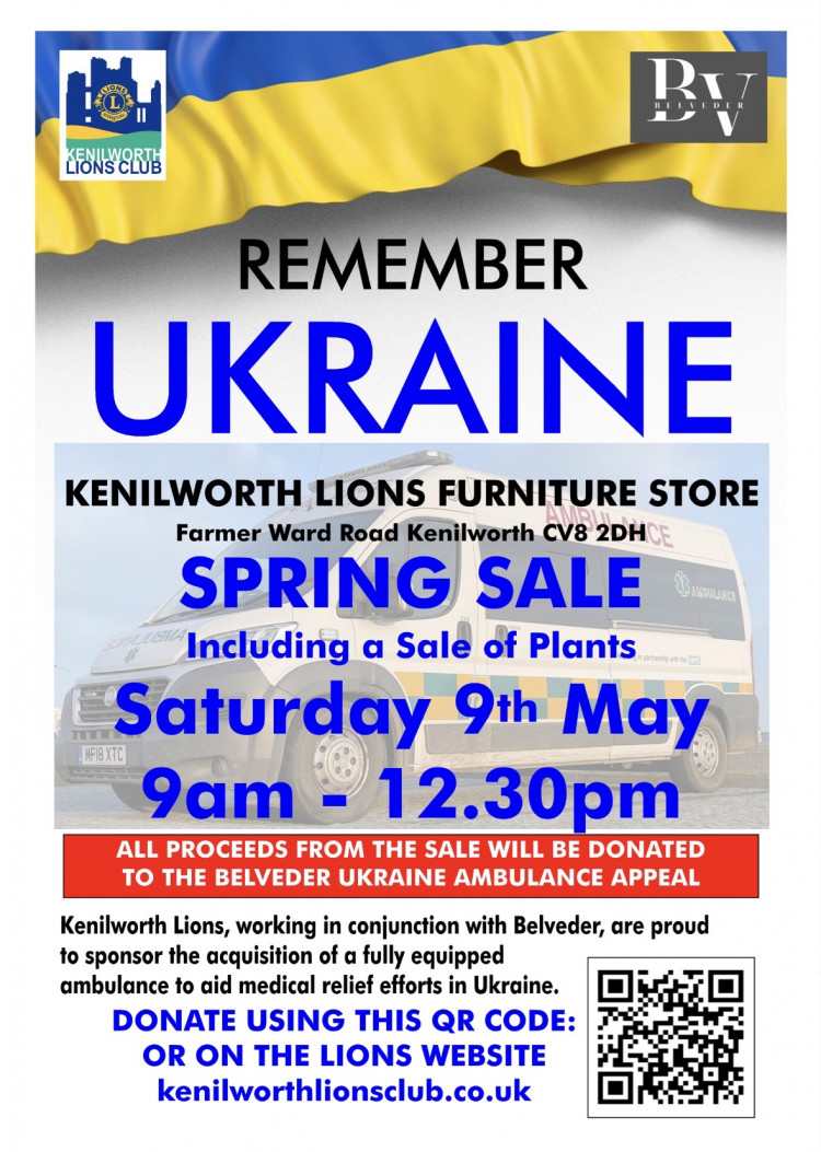 Lions Spring Sale (Remember Ukraine)