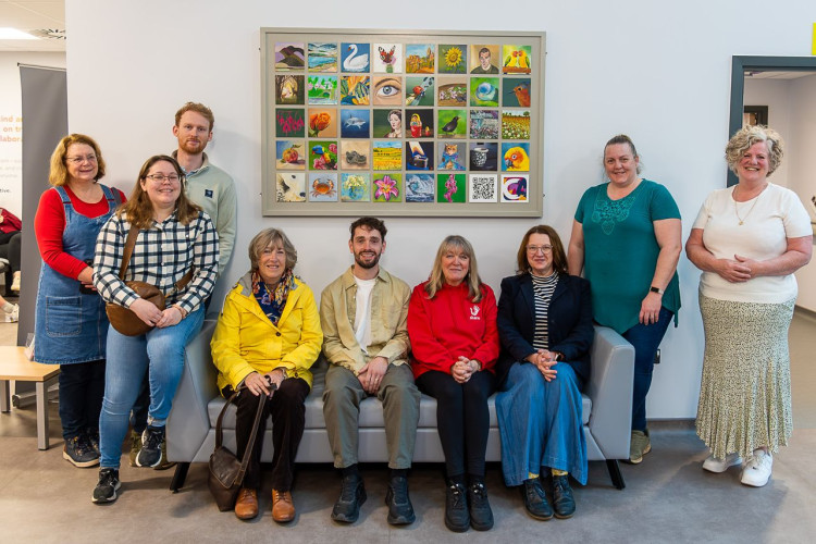 The new artwork features 43 individual oil paintings (Image supplied)