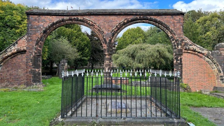 The tomb of Josiah Wedgwood at Stoke Minster is one of the selected landmarks (image via Stoke-on-Trent City Council)