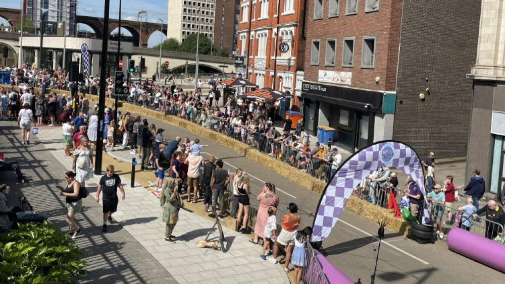 Krazy Races is returning to Stockport town centre on Sunday 9 August - here's what to expect (Image - Nub News)