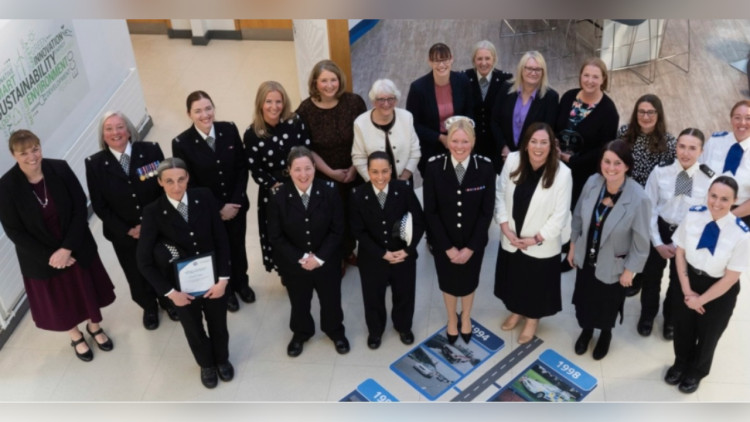 The event at Staffordshire Police headquarters saw 19 individuals receive awards (image via Staffordshire Police)