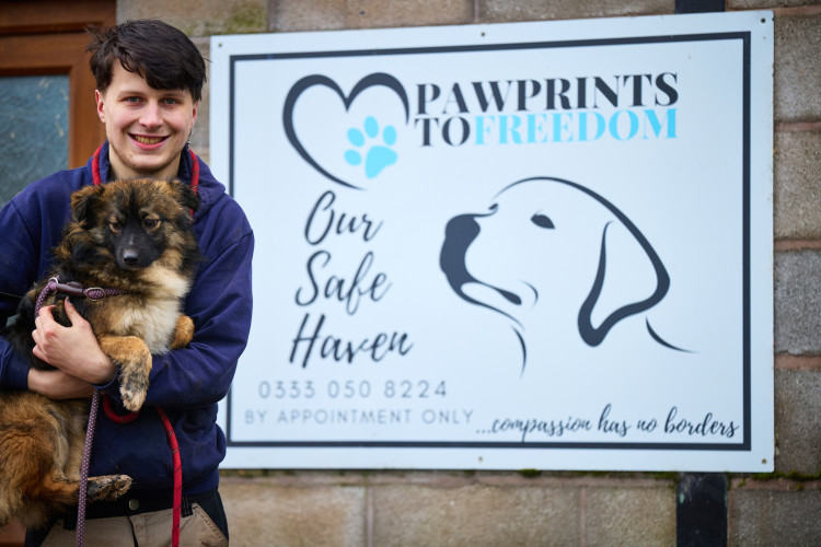 David Wilson Homes has donated £300 to Nantwich's Pawprints to Freedom (pictured) and Re-Enabled Support Services (Photo: Supplied).