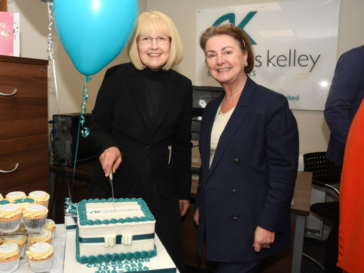 Cathy Wahlberg and Julie McGarrigle of Alsters Kelley (image via Peter Rowe Photography)