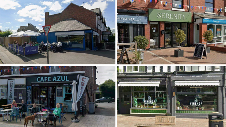 Four Poynton businesses have been shortlisted in the 2026 Cheshire Muddy Stilettos awards (Images - Google Maps)