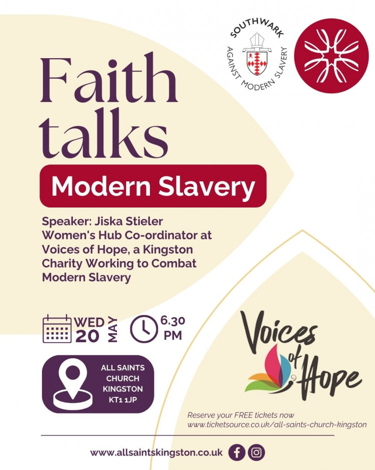 Talk - Tackling Modern Slavery, All Saints Kingston Faith Talk