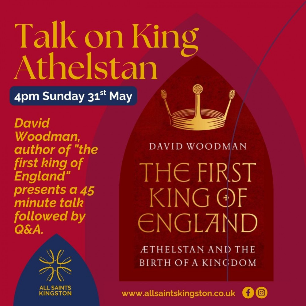 Author Talk - David Woodman - The First King of England