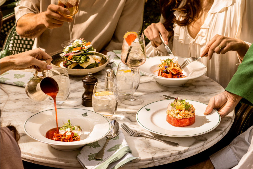 The restaurant will open to the public on Tuesday 28 April (Image via: The Ivy Collection)