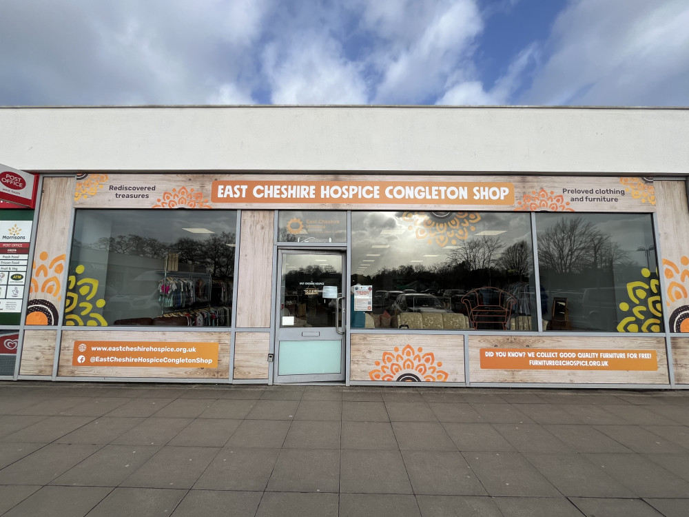 Staff at the East Cheshire Hospice shop in Congleton say they have been experiencing 'regular' incidents of shoplifting (Credit: ECH)